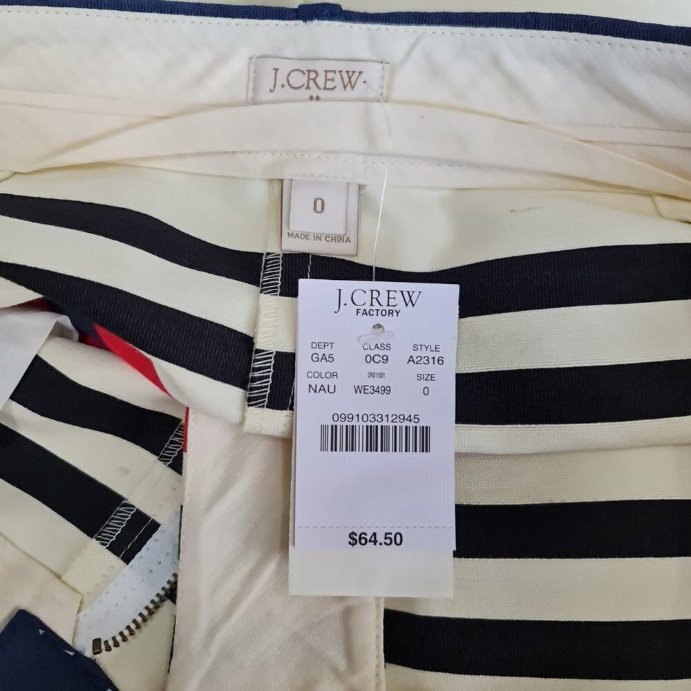 NWT J. Crew Factory Mini Skirt - Size 0 - Picture 3 of 8